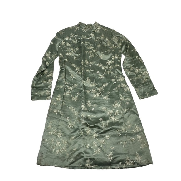 Vintage Late 70’s Tailor Made Quilted Silk Kimono Dress. app m - Picture 11 of 12